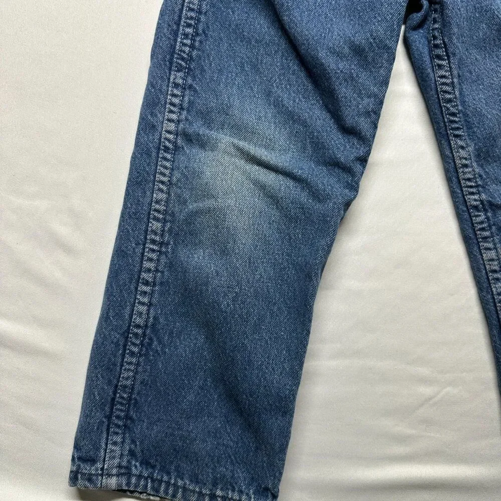 Vintage OshKosh B’gosh Flannel-Lined Denim Overalls | Made in USA | Kids